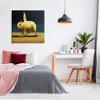 Stupell Industries Yoga Chicks Triangle Pose Funny Farm Animal Painting Canvas Wall Art - 2 of 4