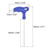 Unique Bargains CR-V Steel T-Handle Metric Dual End Hex Wrenches 2 Pcs - 2 of 4
