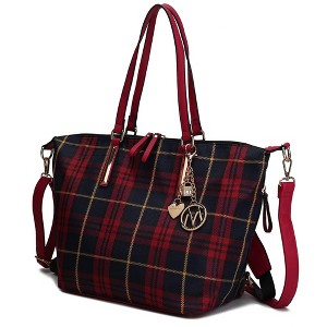 MKF Collection Layla Tote Bag Convertible Backpack by Mia K - 1 of 4