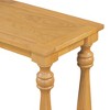 NicBex 63" Retro Console Table with Bottom Shelf, TV Stand with 4 Vase Legs, Wood Grain Entryway Table for Living Room, Entryway, Hallway - 2 of 4
