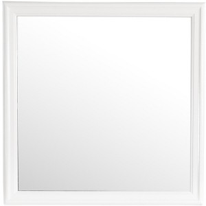 Passion Furniture 38 in. x 38 in. Classic Square Framed Dresser Mirror - 1 of 4