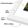 Americanflat 2 Pack of Picture Frames with Mat - Plexiglass Cover - 3 of 4