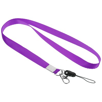 Unique Bargains Polyester Wear-resistant Name Tag Neck Lanyards with Hook 20 Pcs