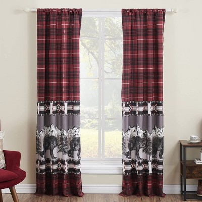 Greenland Home Fashions 2108BWP Timberline Window Panel Pair