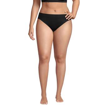Just Intimates Seamless Bikini Underwear with Ruched Detailing Solids &  Stripes (6 Pack)