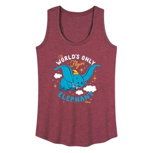 Women's - Disney - Dumbo Graphic Racerback Tank - 1 of 4