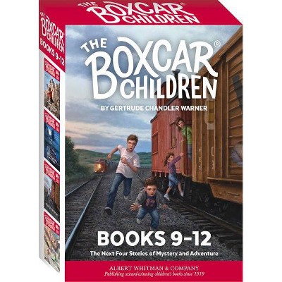 The Boxcar Children Mysteries Boxed Set #9-12 - by  Gertrude Chandler Warner (Paperback)