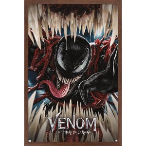 Trends International Marvel Venom: Let There be Carnage - Teaser Framed Wall Poster Prints - 1 of 4