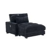 Dolonm Single Recliner Sofa: 300lb Capacity, Chenille Fabric, Ergonomic Design for Living Room/Study - 3 of 4