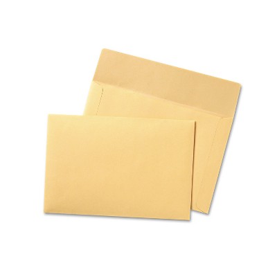 Quality Park Filing Envelopes 10 x 14 3/4 3 Point Tag Cameo Buff 100/Box 89606