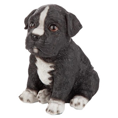 Design Toscano Border Collie Puppy Partner Collectible Dog Statue - Multicolored