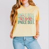 Jingle Bell Rock Stacked Stars - Womens Boxy Crop Top - 3 of 3
