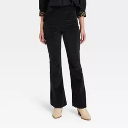 Women's High-rise Corduroy Wide Leg Jeans - Universal Thread™ Black 4 ...