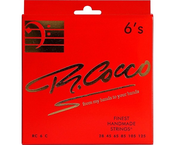 Richard Cocco RC6C 6-String Electric Bass Guitar Strings