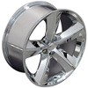 OE Wheels LLC DG05-20090-5115-20C Chrome Wheel Painted (20 x 9. inches /5 x 115 mm, 20 mm Offset) - 2 of 3