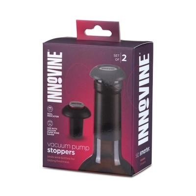 Innovine Vacuum Pump Wine Stoppers - Thumbnail 5