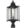 Savoy House Dunnmore 1 - Light Post Light in  Black - 4 of 4