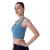 DOMETOUR Soft Yoga Sports Tank Bra With Removable Pads Sports Bra - 2 of 4