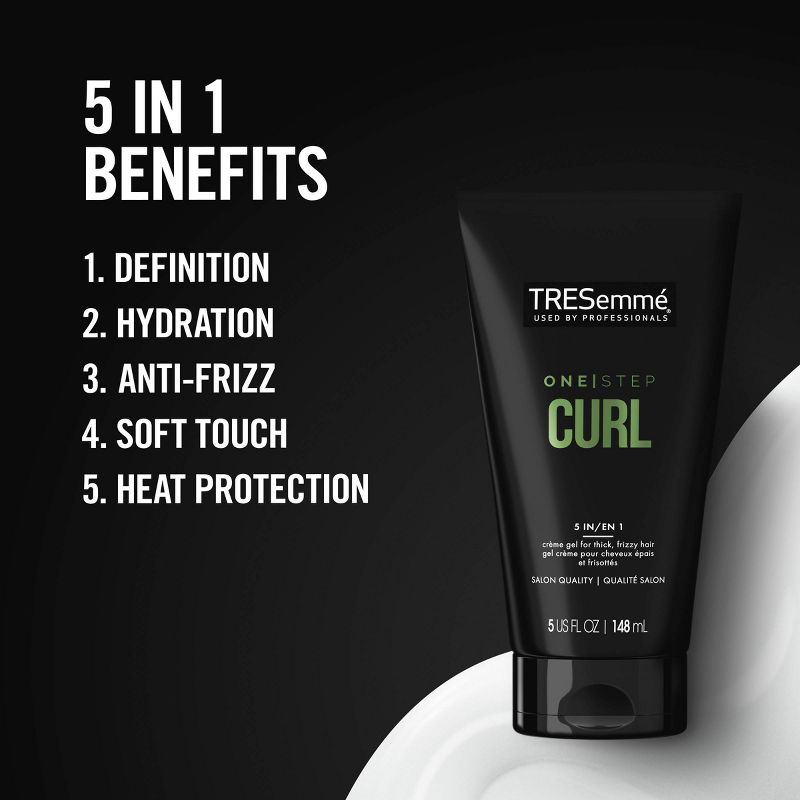 Tresemme Styling Aid One Step Curl Hair Cream - 5 fl oz, 5 of 8
