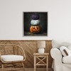 Stupell Industries Vintage Halloween Pumpkin Stack Floating Frame Canvas Art - 3 of 4