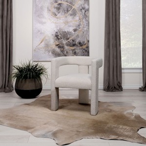 NicBex Contemporary Accent Chair, Luxurious Upholstery Modern Side Chair with Curved Silhouette, for Living Room, Bedroom - 1 of 4