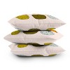 16"x16" Doodle by Meg Rainbow Pumpkins Square Throw Pillow - Deny Designs: Abstract Woven Polyester, Indoor Decorative Cushion - 4 of 4
