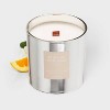 19.3oz Wooden Wick Jar Candle Petitgrain Canyon - Threshold™ - 3 of 4
