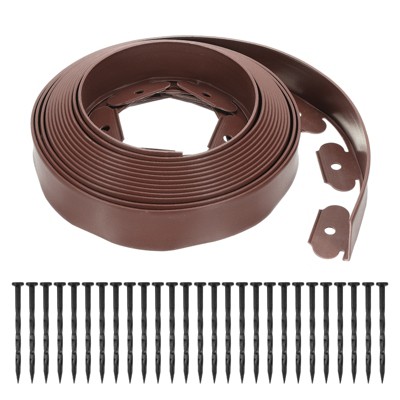 Unique Bargains Flexible Durable Maintenance-Free DIY Landscape Edging 1 Pc