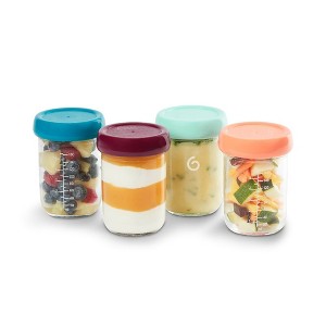 Babymoov Glass Babybowls Eco-Friendly and Durable Containers to Store, Reheat, and Transport Baby's Meals - 1 of 4