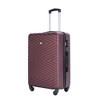 4pcs Luggage Set, ABS Lightweight Suitcase with Rotating Wheels, TSA lock, (16/20/24/28) -ModernLuxe - 4 of 4