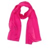 Wrapables Lightweight Silky Satin Solid Colored Scarf (Set of 2), Rose and Caramel - 2 of 4