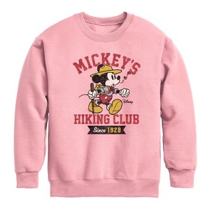 Boys' - Disney - Mickey & Friends Graphic Long Sleeve Fleece Sweatshirt - 1 of 4
