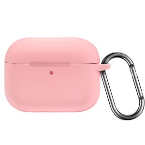 Vena For Apple AirPods Pro 3 Case Cover Silicone, Protective Cover Compatible with MagSafe AirPods Pro Gen 3 3rd Generation, Pink - 1 of 4