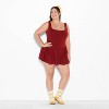 Women's Game Day Lace Drop Waist Mini Skater Dress - Wild Fable™ - 2 of 3