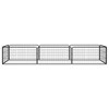 VidaXL 8-Panel Dog Playpen Black 39.4 in.x19.7 in. Powder-coated Steel - 2 of 4