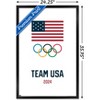 Trends International Team USA - Logo Framed Wall Poster Prints - 3 of 4