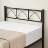 IDEALHOUSE Metal Platform Bed Frame with Headborad & Footboard for Girls, Under Bed Storage,No Box Spring Needed,Simple Assembly - 4 of 4