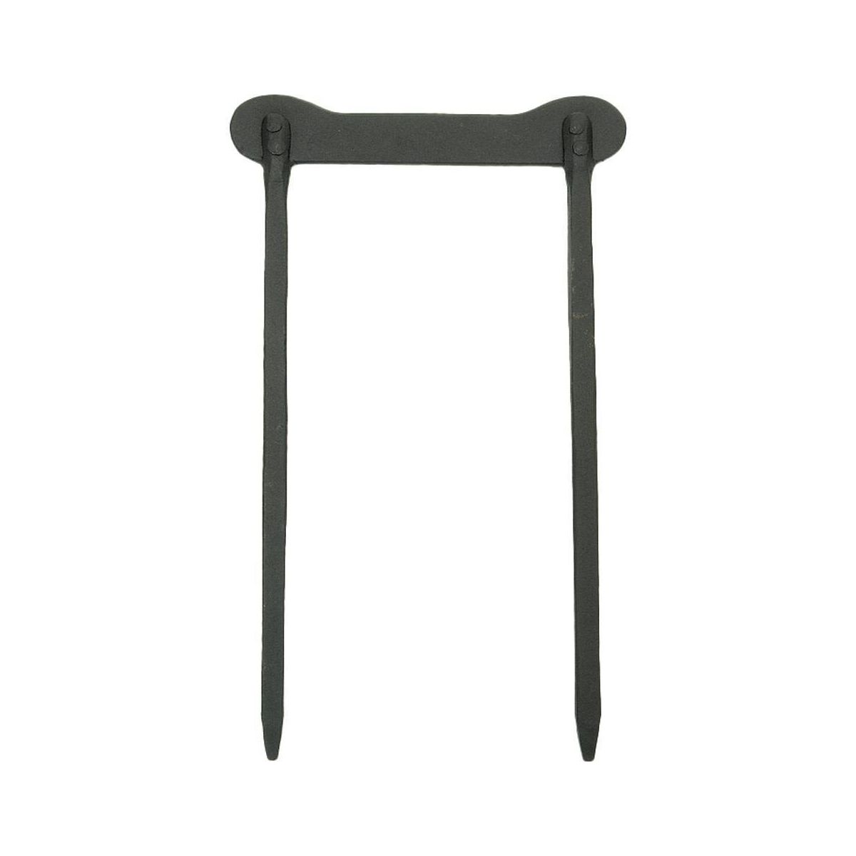 17" x 11" Steel Boot Scraper for Mud, Snow and Ice Black - ACHLA Designs