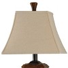 Archer Table Lamp Faux Wood and Nailhead Trim Light Beige - StyleCraft: Transitional Style, Polyresin Base, Linen Shade - image 2 of 4