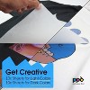 PPD 20 Sheets 8.5x11" - Inkjet Iron-on Heat Transfer Paper for Mixed Light & Dark Fabric and T-Shirts - Premium - PPD-5-MIX-20 - 2 of 4