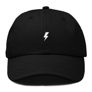 Dalix Lil Bolt Embroidered Cotton Summer Outdoor Baseball Cap Dad Hat Mens - 1 of 4