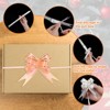 Unique Bargains Plastic Gold Edge PP Plastic Glossy Appearance Gift Wrap Satin Pull Bows 200 Count - 4 of 4