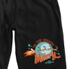 National Lampoon's Christmas Vacation "'Tis the Season To Be Merry" Men's Black Sleep Pajama Shorts - image 2 of 3