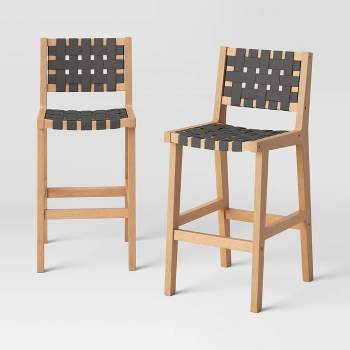 Colton 2pk Bar Height Strapping Dining Chairs - Threshold™ designed with Studio McGee