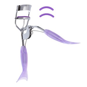 Unique Bargains Women's Fishtail Handle Eyelash Curler 1 Pc - 1 of 3