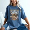 Simply Sage Market Women's Yellowstone Cowboy Ranch Short Sleeve Garment Dyed Tee - 2 of 3