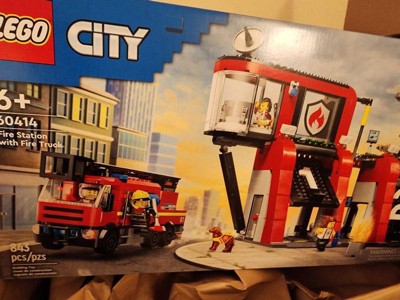 Lego city fire station target sale