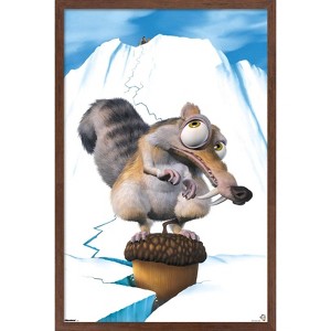 Trends International Ice Age (2002) - Scratch One Sheet Framed Wall Poster Prints - 1 of 4