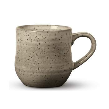 tagltd Loft Speckled Reactive Glaze Stoneware Coffee Hot Coco Mug 16 oz. Latte Dishwasher Safe