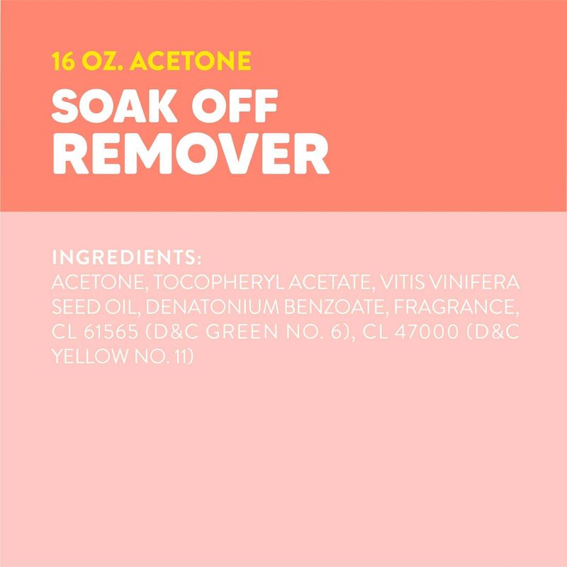 ONYX Brands Soak Off Nail Polish Remover - 16 fl oz, 6 of 9